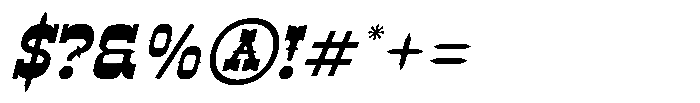 Ankara Trave  Italic Italic Font OTHER CHARS