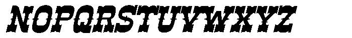 Ankara Trave  Italic Italic Font UPPERCASE
