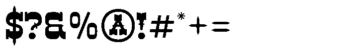 Ankara Trave  Regular Font OTHER CHARS