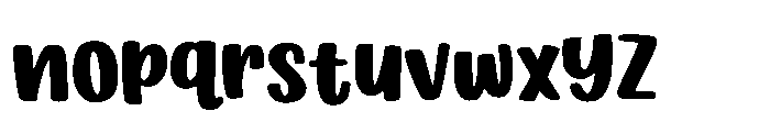 Annabelle Duo Regular Font LOWERCASE