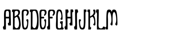 Annadalea Font UPPERCASE
