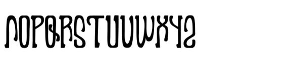 Annadalea Font UPPERCASE