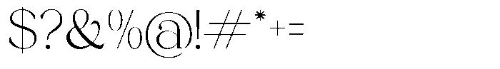 Annagia Regular Font OTHER CHARS