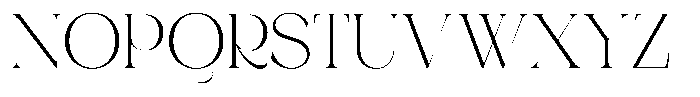 Annagia Regular Font UPPERCASE