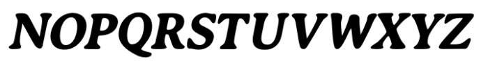 Annexxus Bold Italic Font UPPERCASE
