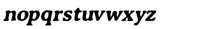 Annexxus Bold Italic Font LOWERCASE