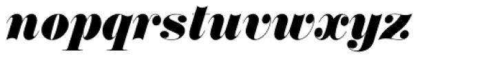 Annlie Extra Bold Italic Font LOWERCASE