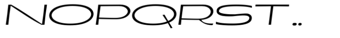 Annuario Expanded Light Italic Font UPPERCASE