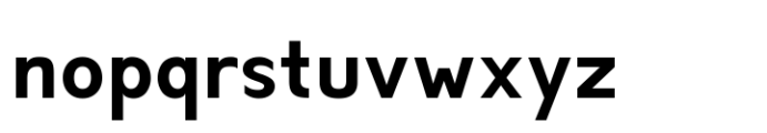 Anoda Bold Font LOWERCASE