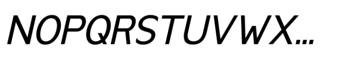 Anoda Medium Italic Font UPPERCASE
