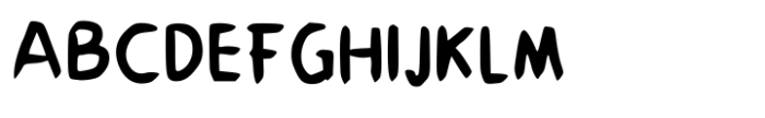 Anohiga Font UPPERCASE