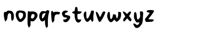 Anohiga Font LOWERCASE