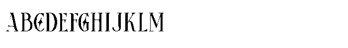 Anomale 1 Font UPPERCASE