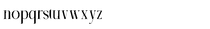 Anomale 2 Font LOWERCASE