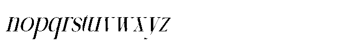 Anomale 4 Font LOWERCASE