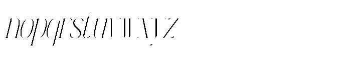 Anora Carmeo Italic Font LOWERCASE