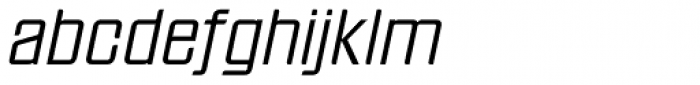 Anorak Light Italic Font LOWERCASE