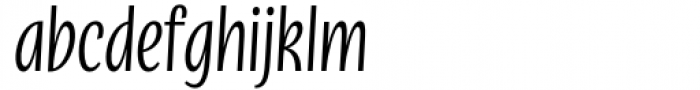 Anori Medium Italic Font LOWERCASE