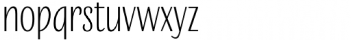 Anori Regular Font LOWERCASE