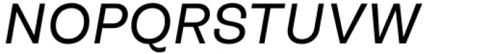 Another Grotesk Italic Font UPPERCASE
