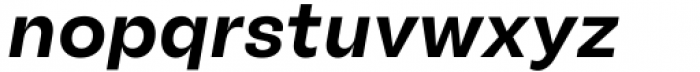 Another Grotesk Semibold Italic Font LOWERCASE