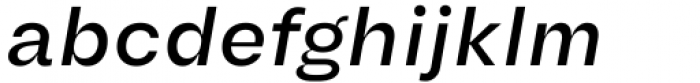 Another Grotesk Text Medium Italic Font LOWERCASE