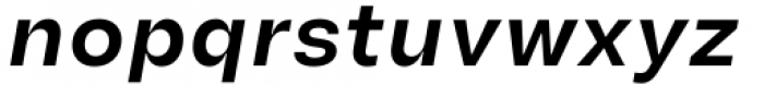 Another Grotesk Text Semibold Italic Font LOWERCASE