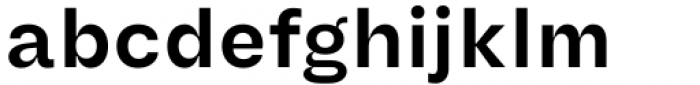 Another Grotesk Text Semibold Font LOWERCASE
