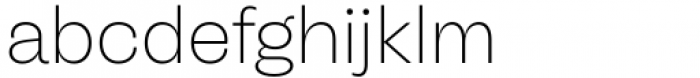 Another Grotesk Thin Font LOWERCASE