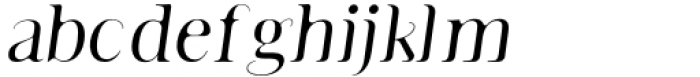 Anothernow Italic Font LOWERCASE