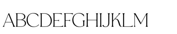 Anothers Display Font UPPERCASE