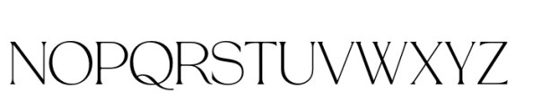Anothers Display Font UPPERCASE