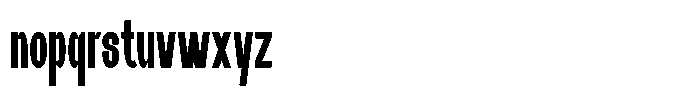 Anque Font LOWERCASE