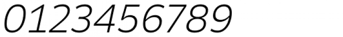 Ansage XLight Italic Font OTHER CHARS