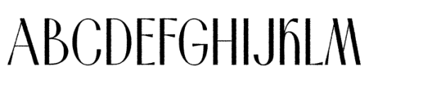 Ansela Rough Regular Font UPPERCASE
