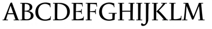 Anselm Serif Font UPPERCASE