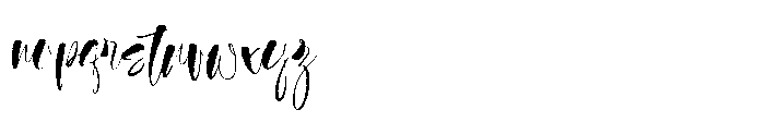 Antangin Font LOWERCASE