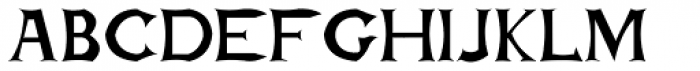 Antares Bold Font UPPERCASE