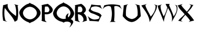 Antares Rotunda Bold Font UPPERCASE