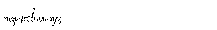 Antasena Font LOWERCASE