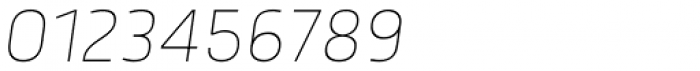 Anteb Alt Thin Italic Font OTHER CHARS