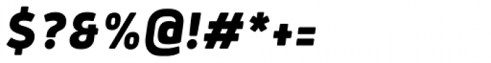 Anteb Black Italic Font OTHER CHARS