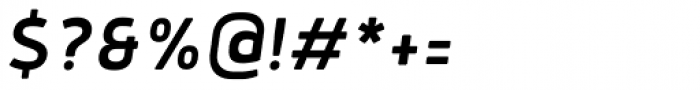 Anteb Medium Italic Font OTHER CHARS