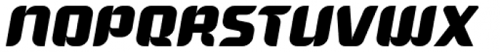 Antelope Italic Font UPPERCASE