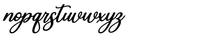 Anteri Signature Bold Italic Font LOWERCASE