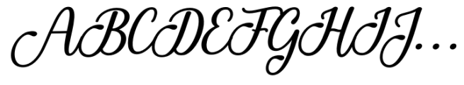 Anteri Signature Bold Font UPPERCASE