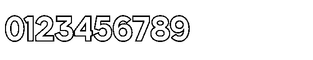 Antex Inline Font OTHER CHARS