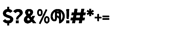 Antex Regular Font OTHER CHARS