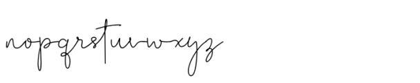 Anthanista Two Font LOWERCASE