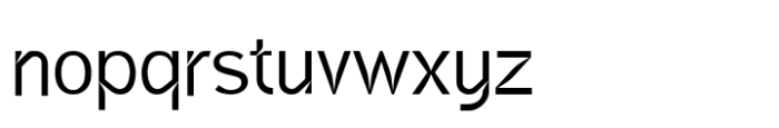 Antheroma Thin Font LOWERCASE